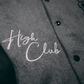 Handmade HIGH CLUB Varsity Jacket